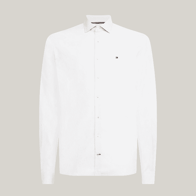 Tommy Hilfiger Core CL Flex Poplin SF Shirt Bright White