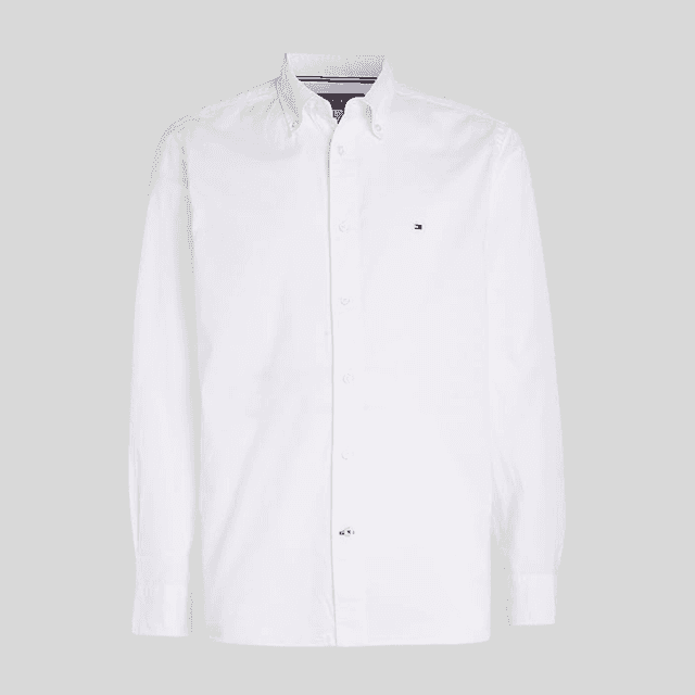 Tommy Hilfiger Core Flex Poplin RF Shirt White