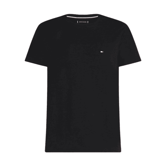 Tommy Hilfiger Core Stretch Slim C-NK Tee Black