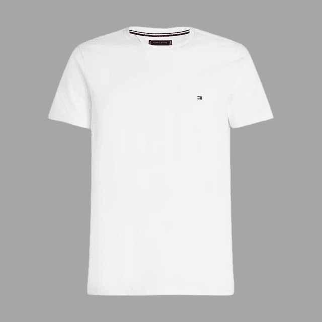 Tommy Hilfiger Core Stretch Slim C-NK Tee White