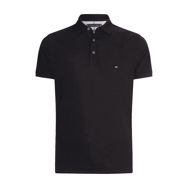 Tommy Hilfiger Core 1985 Slim Polo Black