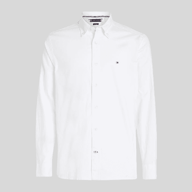 Tommy Hilfiger Core 1985 Flex Oxford RF Shirt White