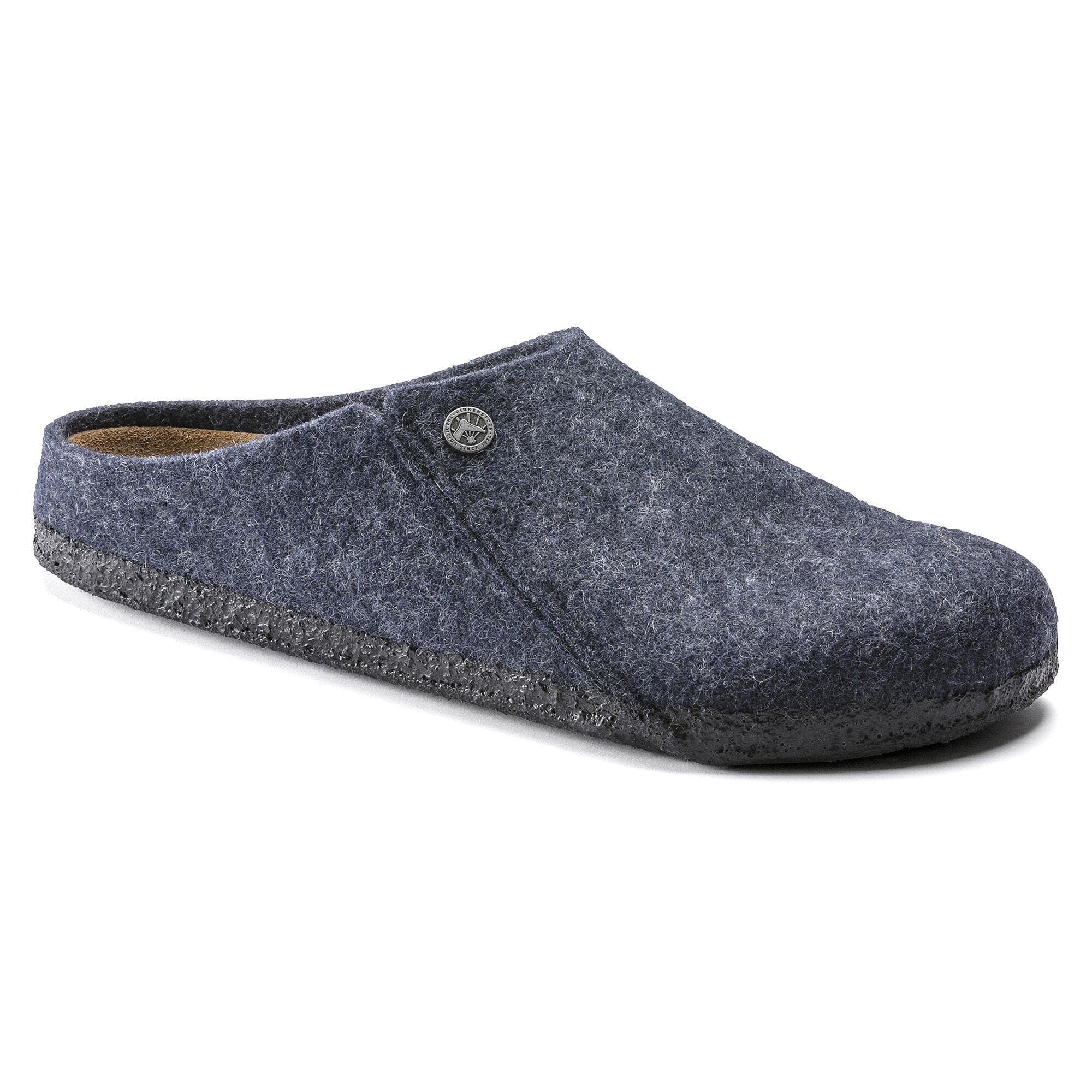 Birkenstock Zermatt Wool Felt Dark Blue