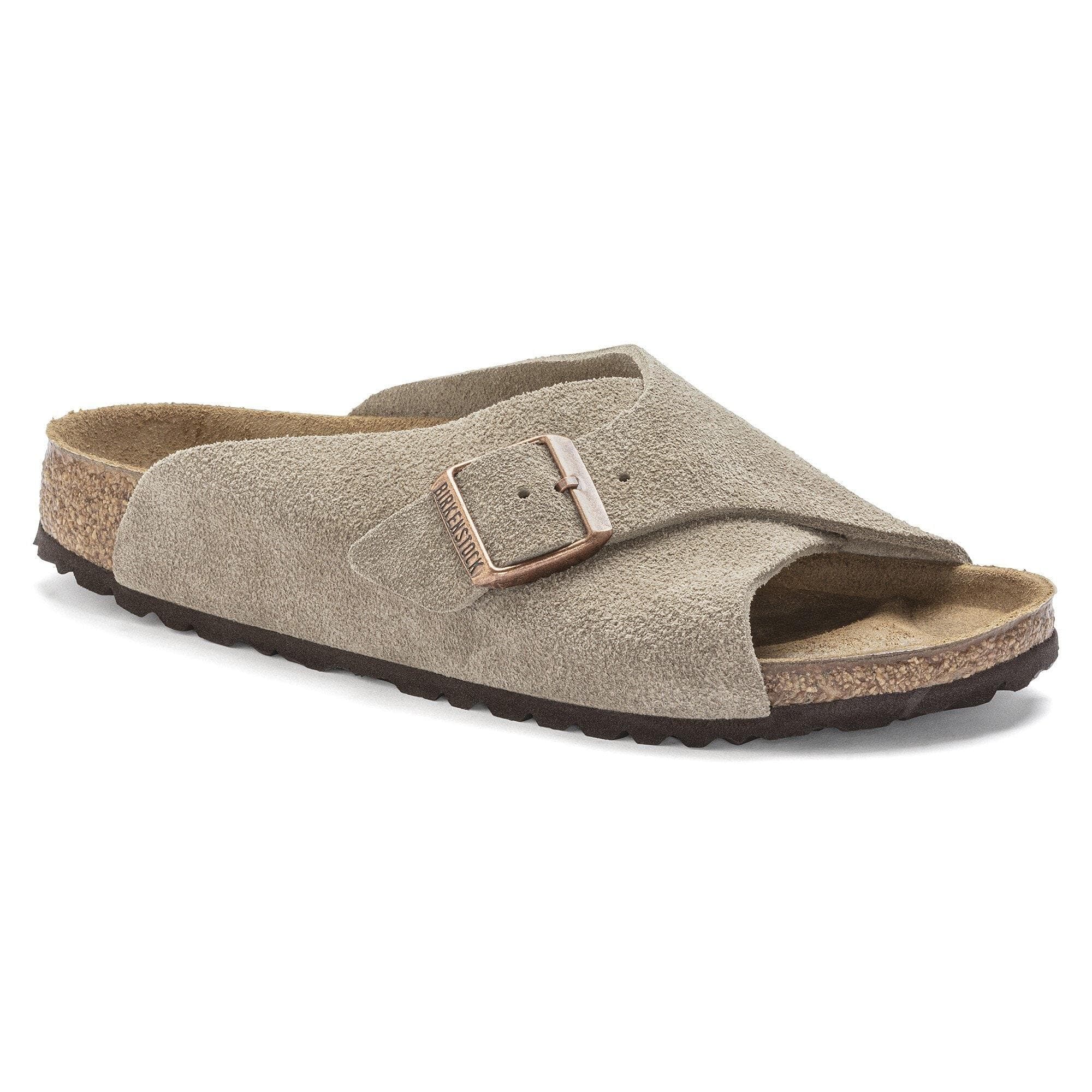 Birkenstock Arosa Suede Leather Taupe