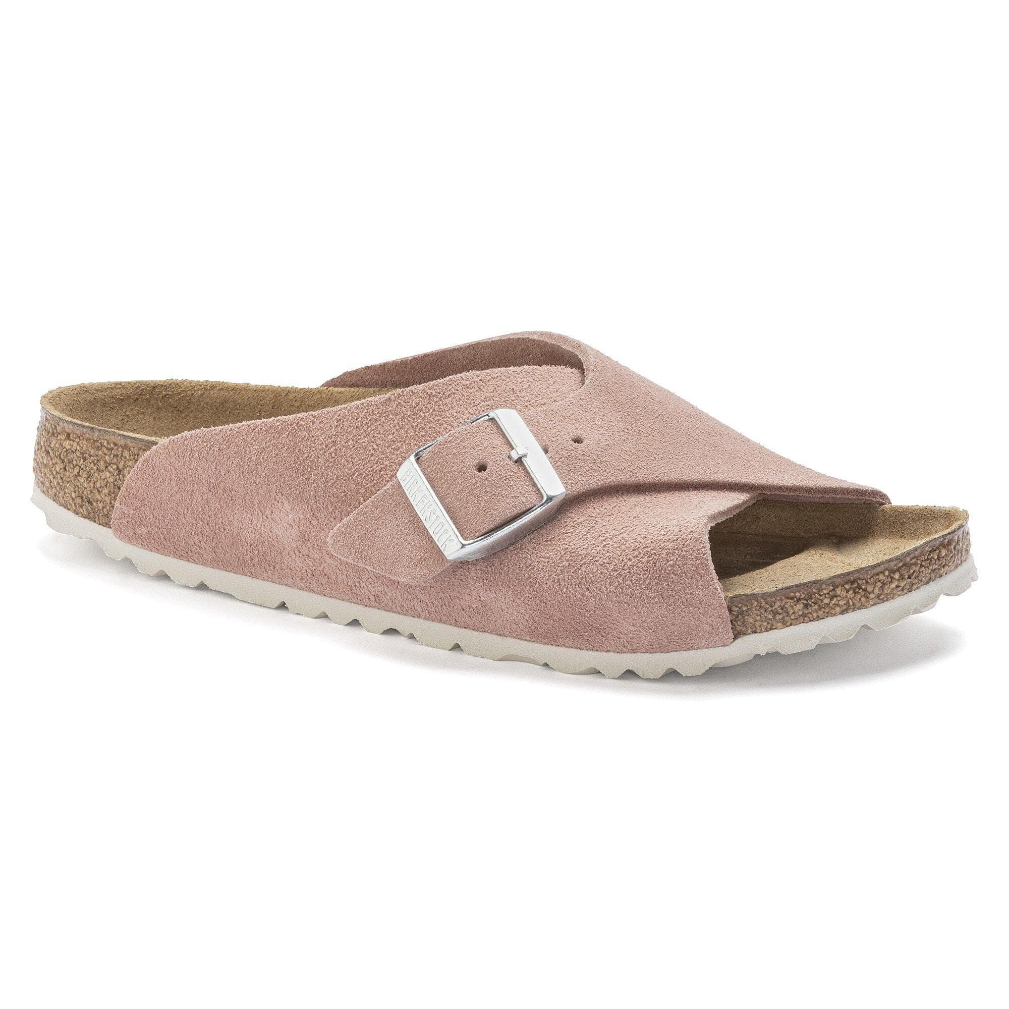 Birkenstock Arosa Suede Leather Pink Clay