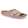 Birkenstock Arosa Suede Leather Pink Clay swatch