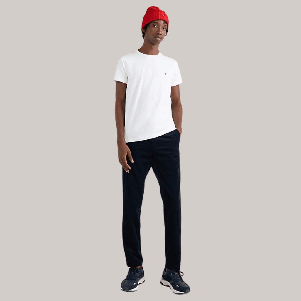 Tommy Hilfiger Core Stretch Slim C-NK Tee White