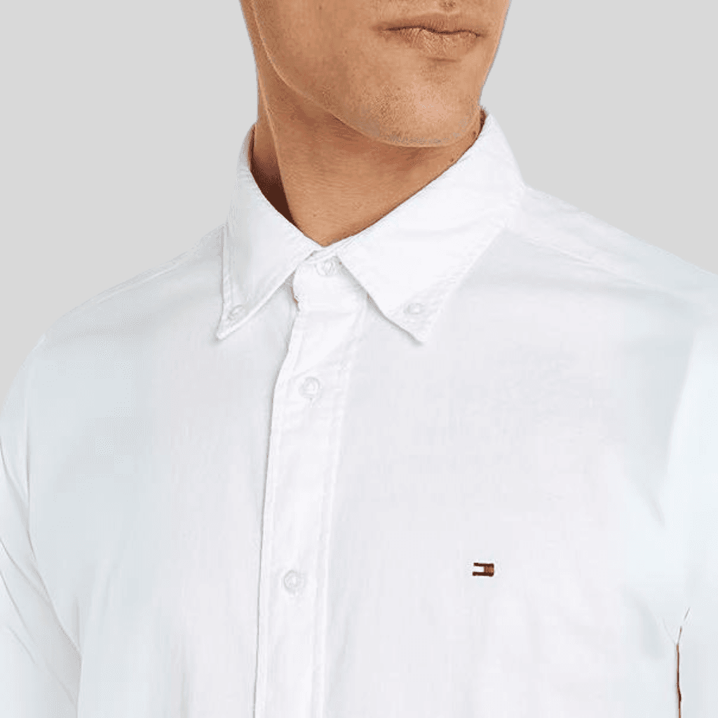 Tommy Hilfiger Core 1985 Flex Oxford RF Shirt White