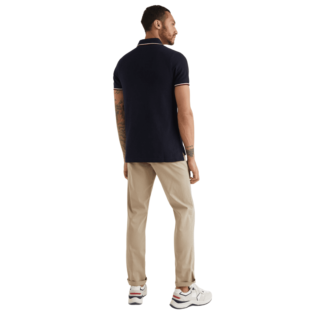 Tommy Hilfiger Core Tommy Tipped Slim Polo Desert Sky