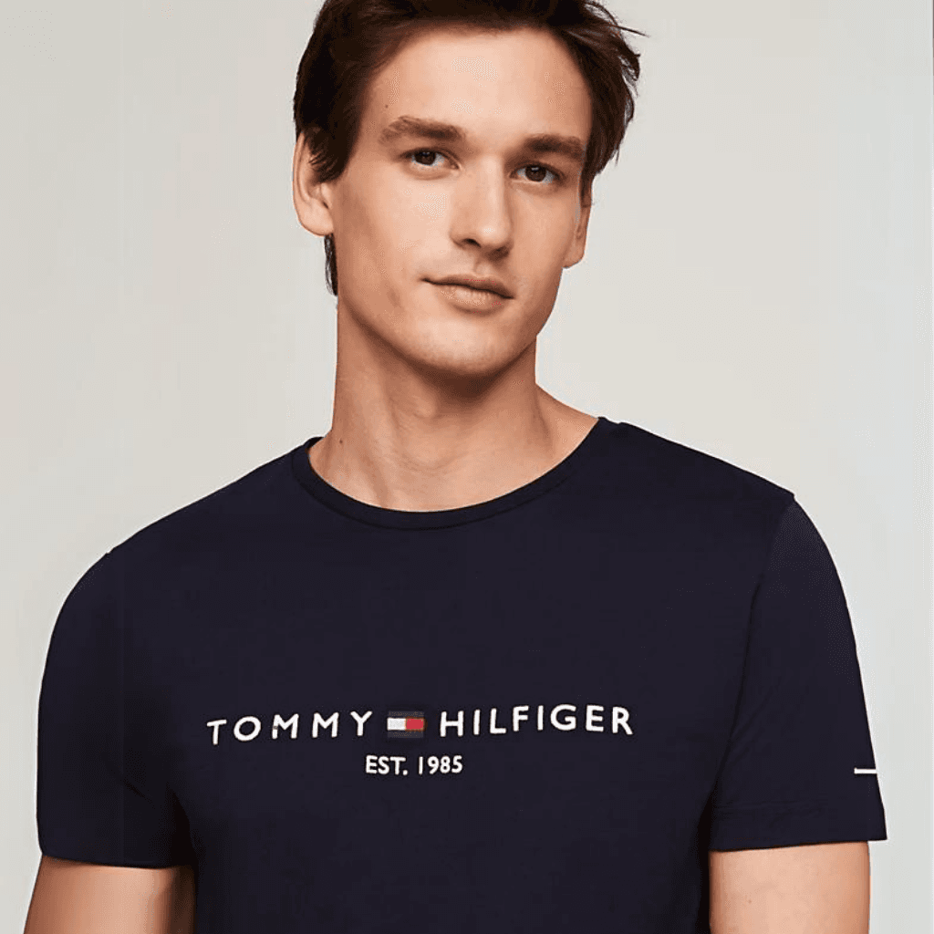 Tommy Hilfiger Core Tommy Logo Tee Sky Captain