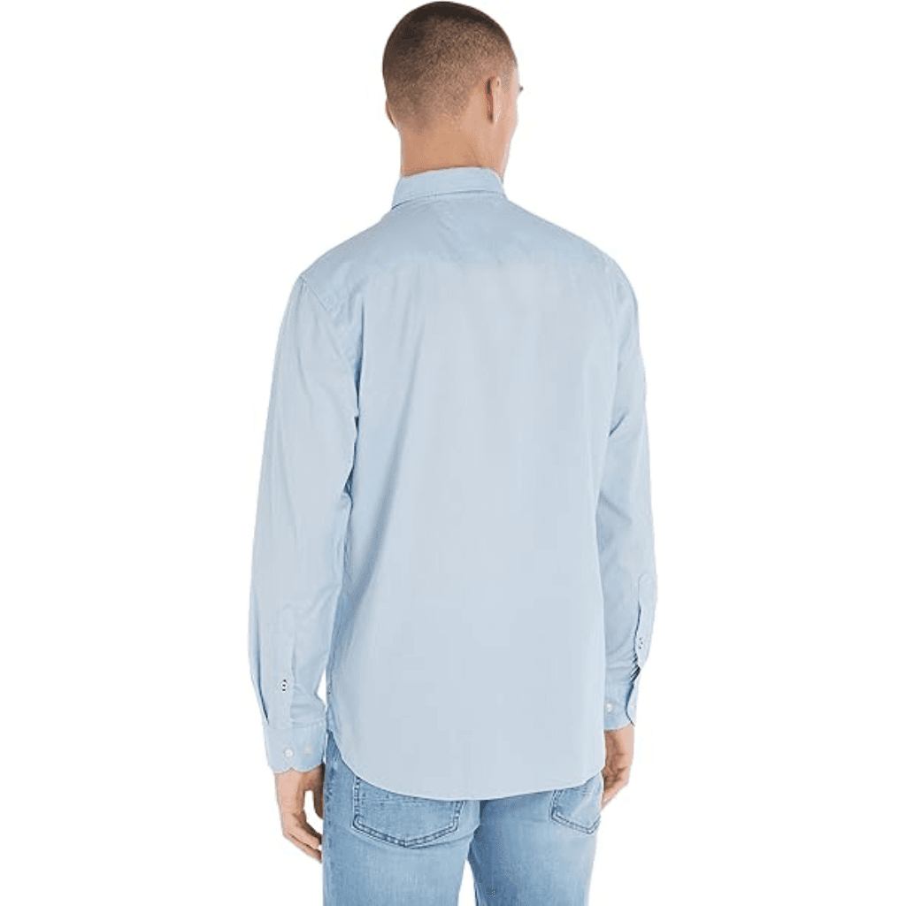 Tommy Hilfiger Core Flex Poplin RF Shirt Calm Blue