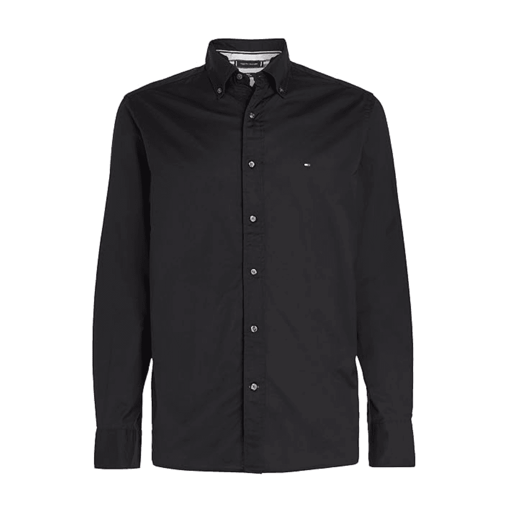 Tommy Hilfiger Core Flex Poplin RF Shirt Black