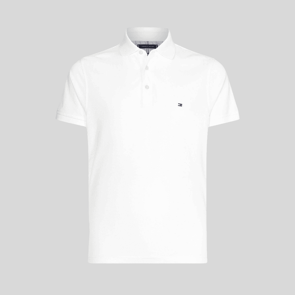 Tommy Hilfiger Core 1985 Slim Polo White