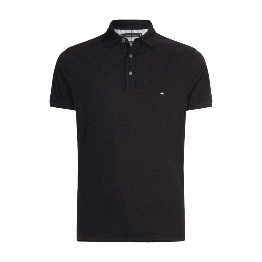 Tommy Hilfiger Core 1985 Slim Polo Black