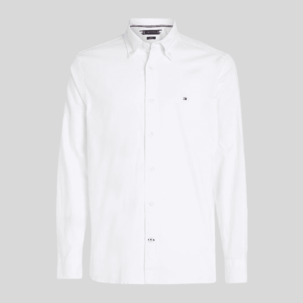 Tommy Hilfiger Core 1985 Flex Oxford RF Shirt White