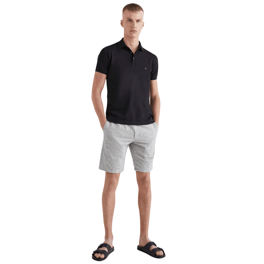 Tommy Hilfiger Core 1985 Slim Polo Black