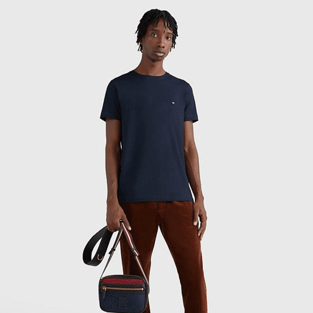 Tommy Hilfiger Core Stretch Slim C-NK Tee Desert Sky