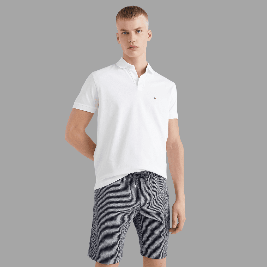 Tommy Hilfiger Core 1985 Regular Polo White